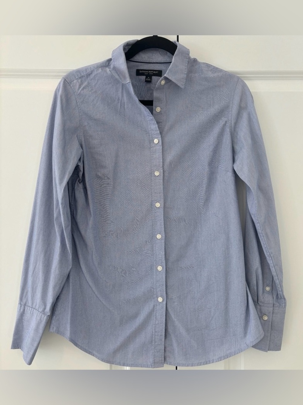 Banana Republic Light Blue Women's Button-Down Blouse